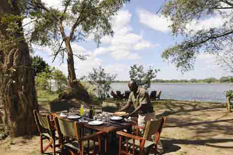 Tsika Island Bushcamp - Lower Zambezi Zambia